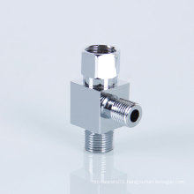 Flow control valve brass angle valve shower head